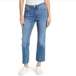 NWOT Madewell cali demi boot leg jeans